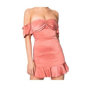 Superdown off the shoulder mini dress